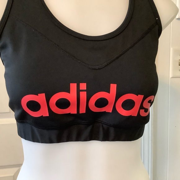 Adidas Climalite Atletic techfit sport bra lined size Large - Picture 3 of 8